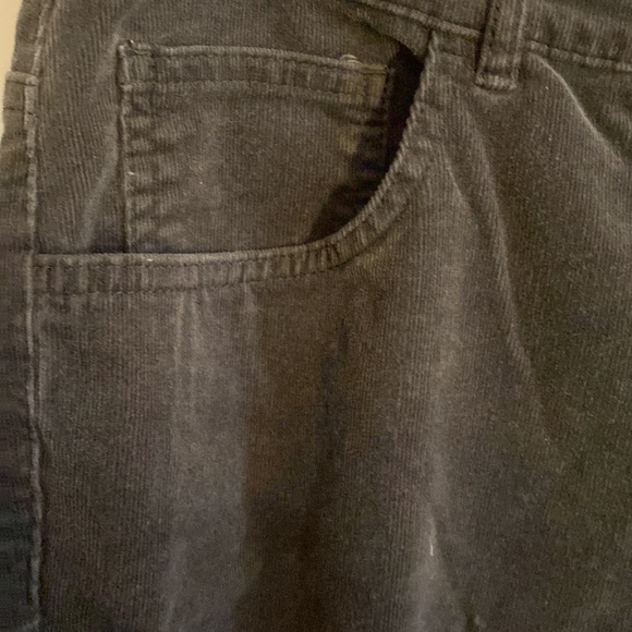 Chaps Denim dark brown Corduroy five pocket jeans size 16 - Picture 4 of 10